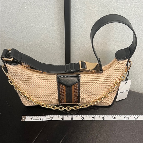 Aldo | Woven Shoulder Bag w/ Crossbody Strap - Picture 9 of 13